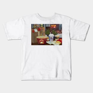 Lofi chill fastfood Kids T-Shirt